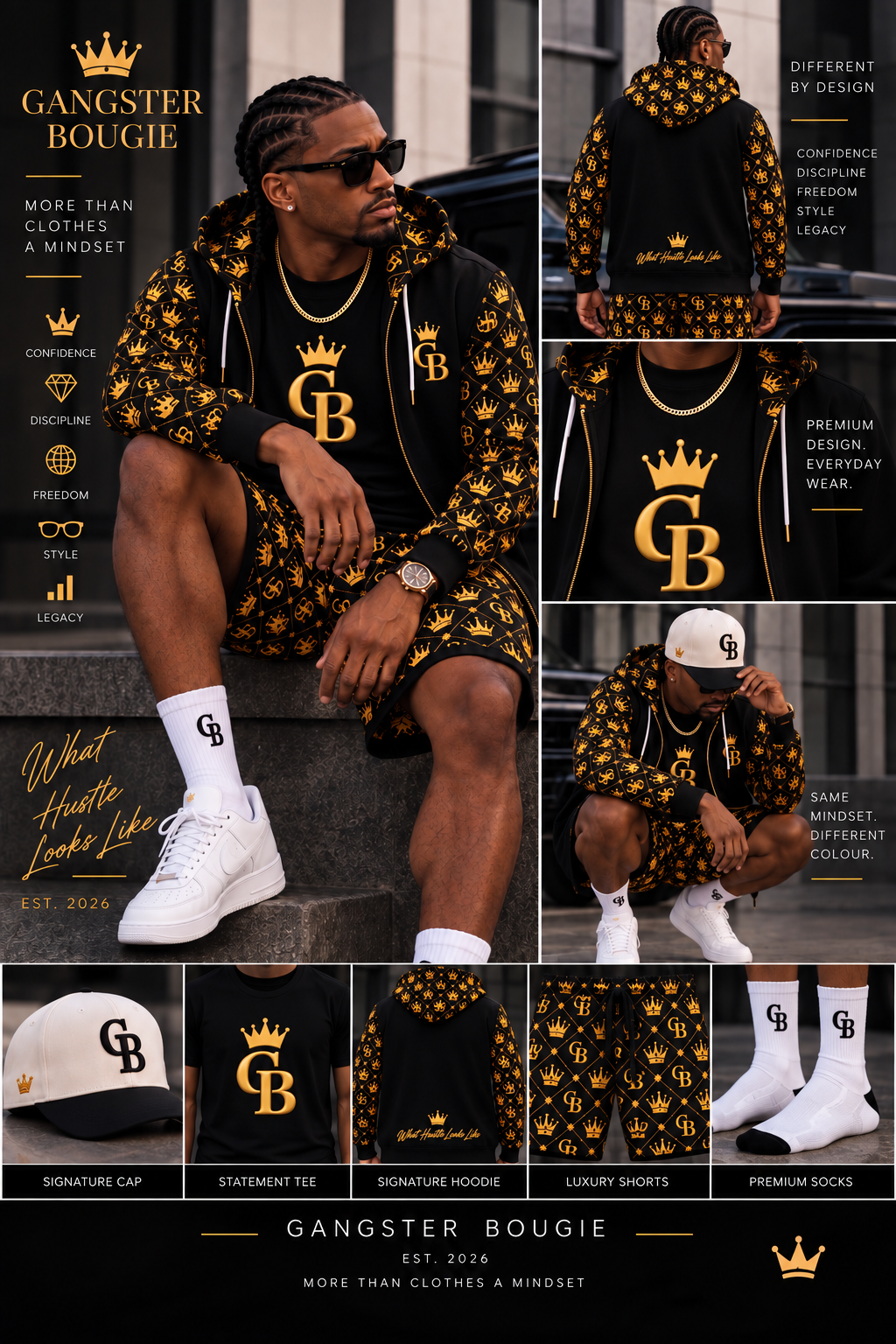 Gangster Bougie outfit look 3