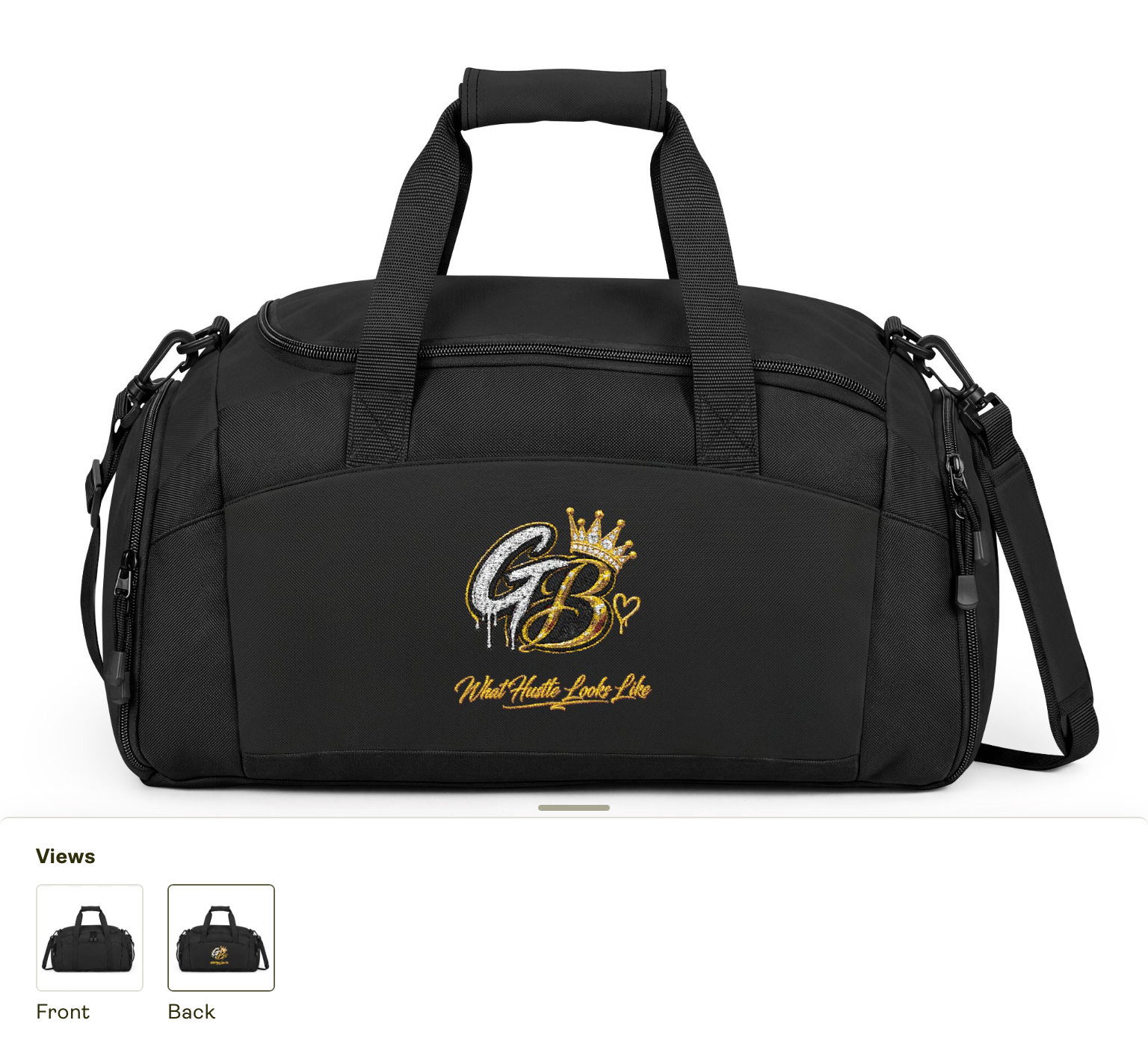 Gangster Bougie Gym Bag