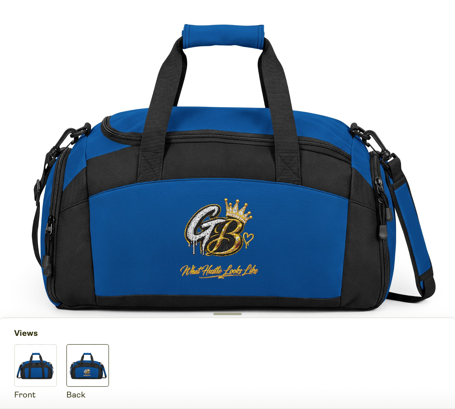 Royal Gangster Bougie Gym Bag
