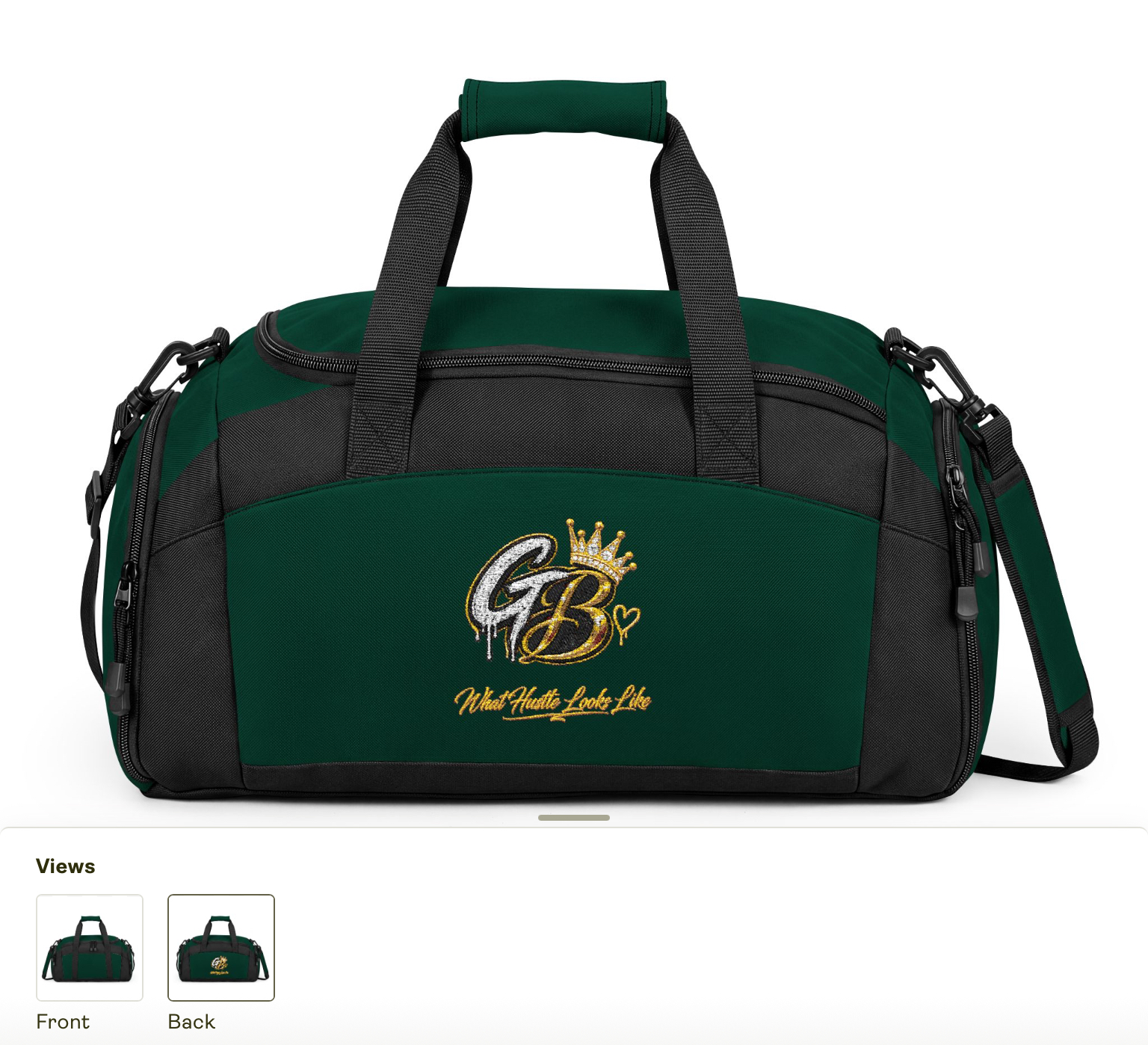Hunter Gangster Bougie Gym Bag