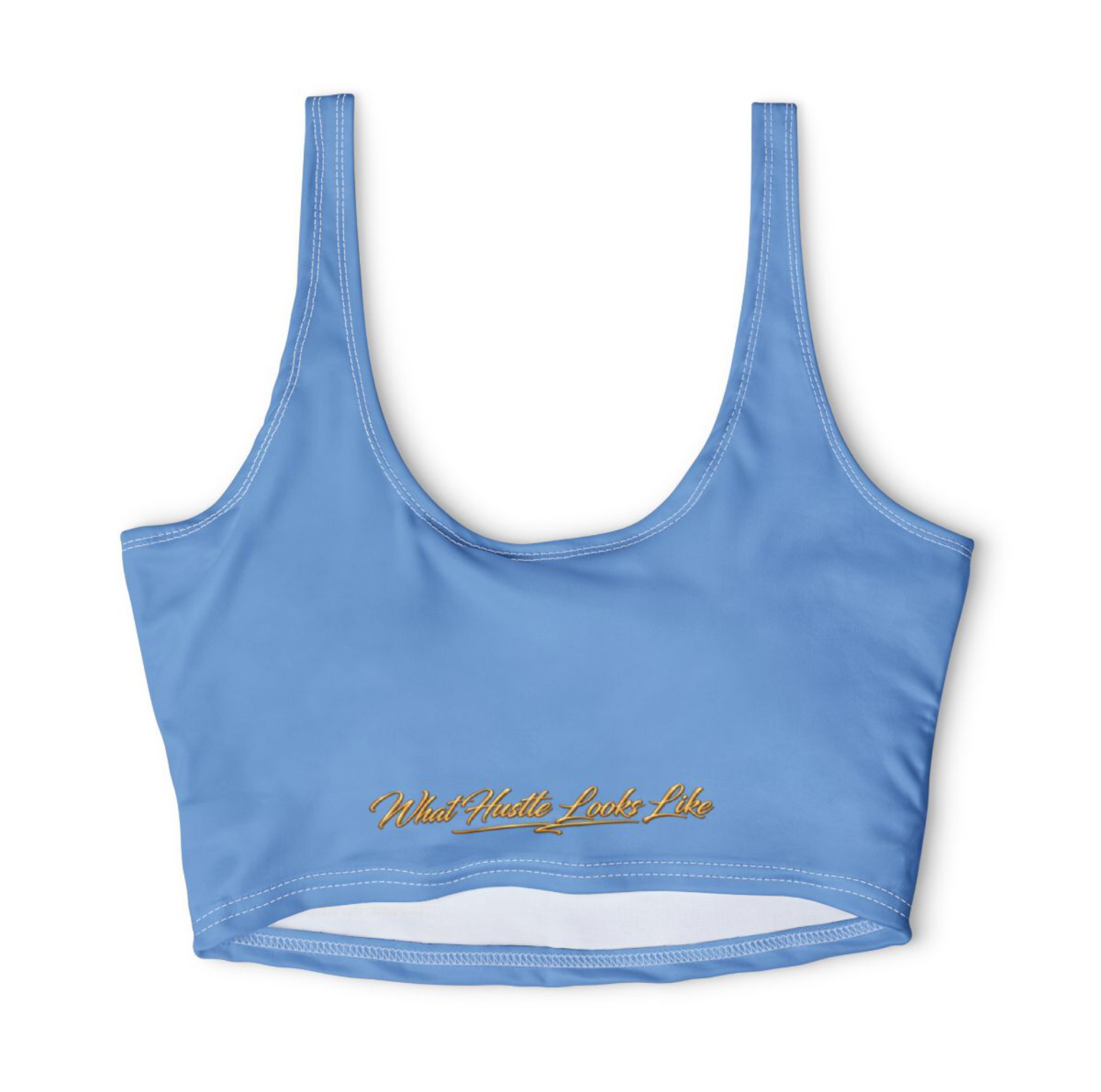 Light blue back