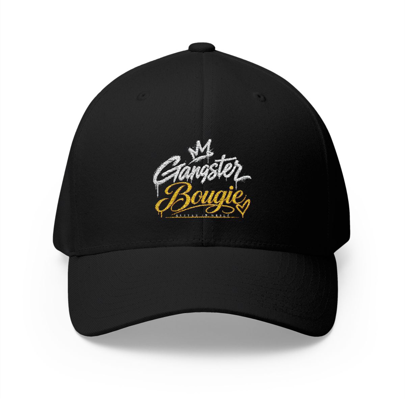 Gangster Bougie Embroidered Structured Cap