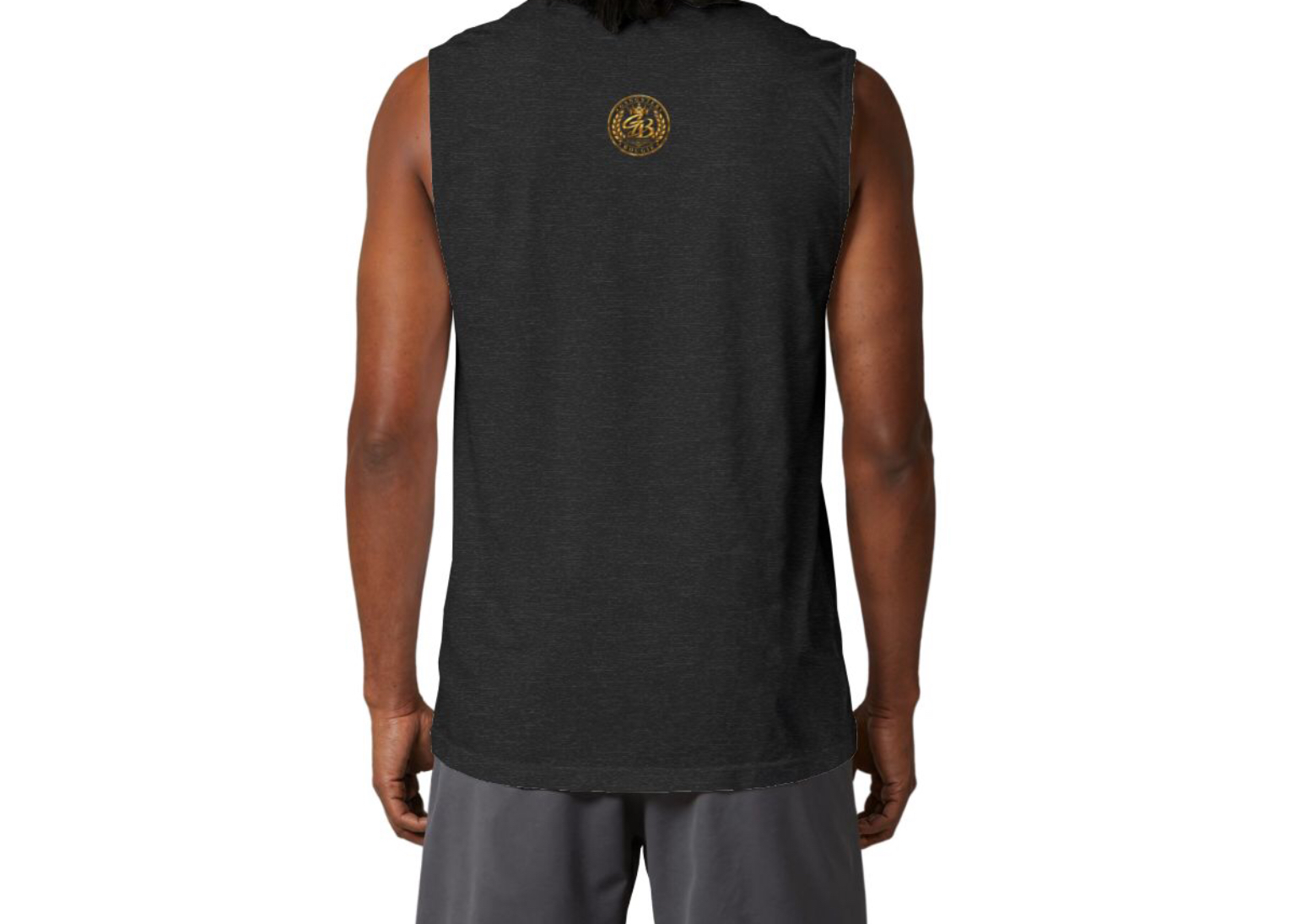 Dark Grey Heather back