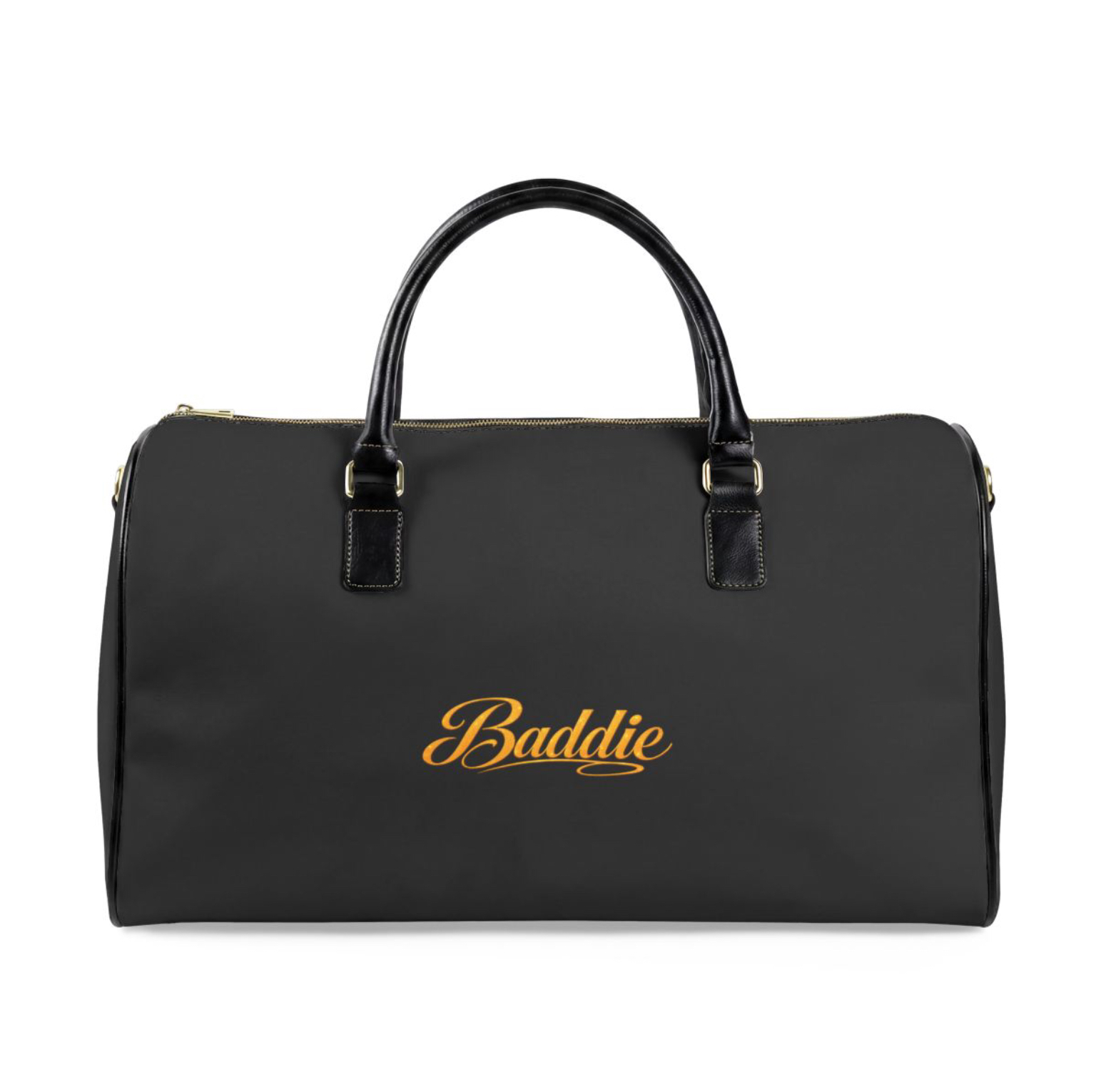 Gangster Bougie Baddie Faux Leather Travel Bag