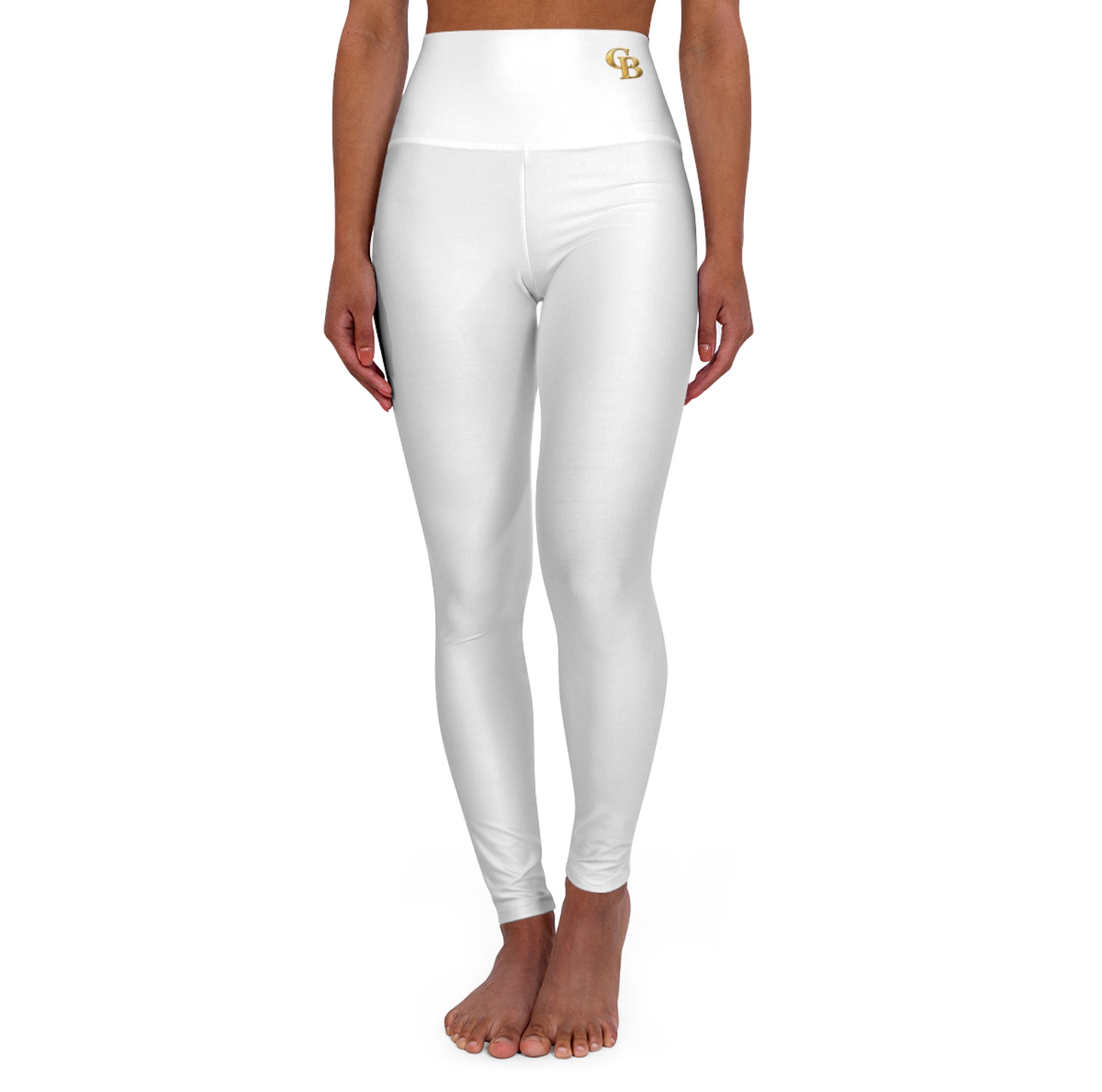 Cream Leggings front